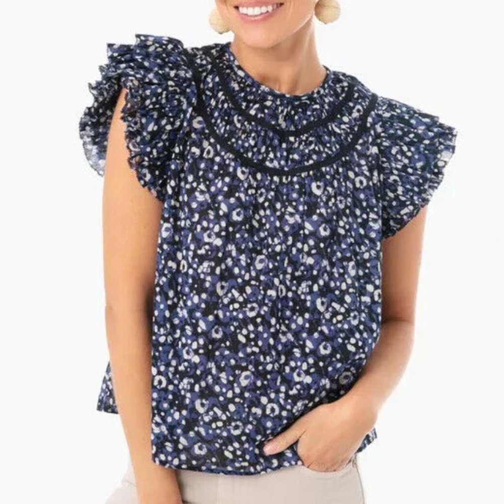 Ulla Johnson Amai Top Indigo 8